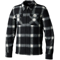 RST Brushed CE Textile Shirt - Black / White Check